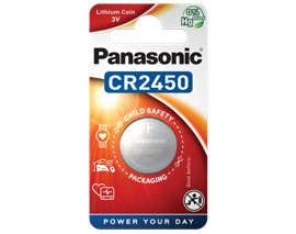CR2450 3V Panasonic Lithium batteri